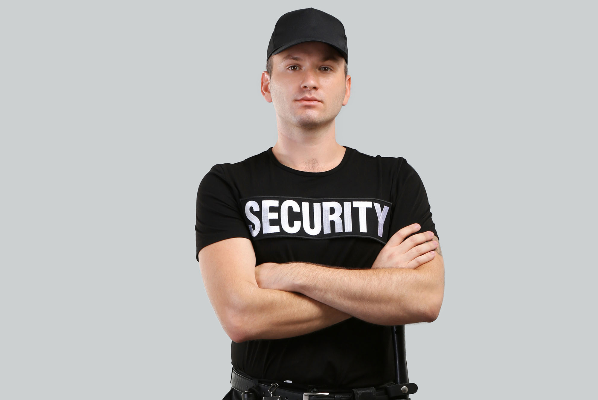 Portrait Of Male Security Guard